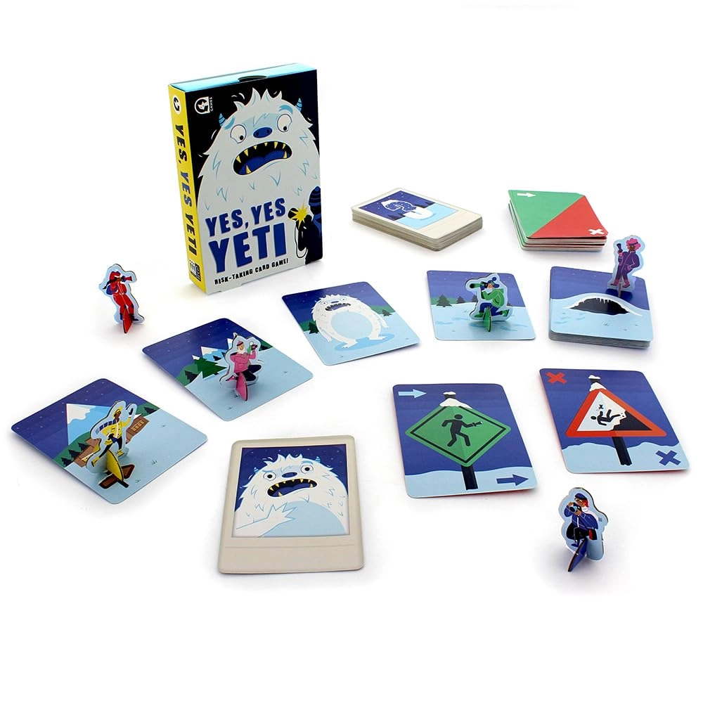 Ginger Fox Yes Yes Yeti - Card Game