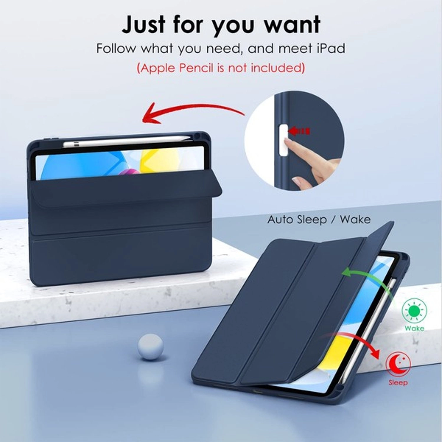 Case for iPad 10.9-inch (10th Gen)