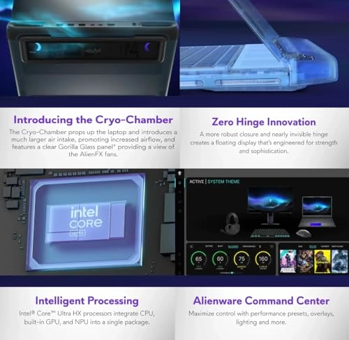 16 Area-51 - 16'' Ultra 9-275HX 64GB DDR5 2TB PCIe SSD