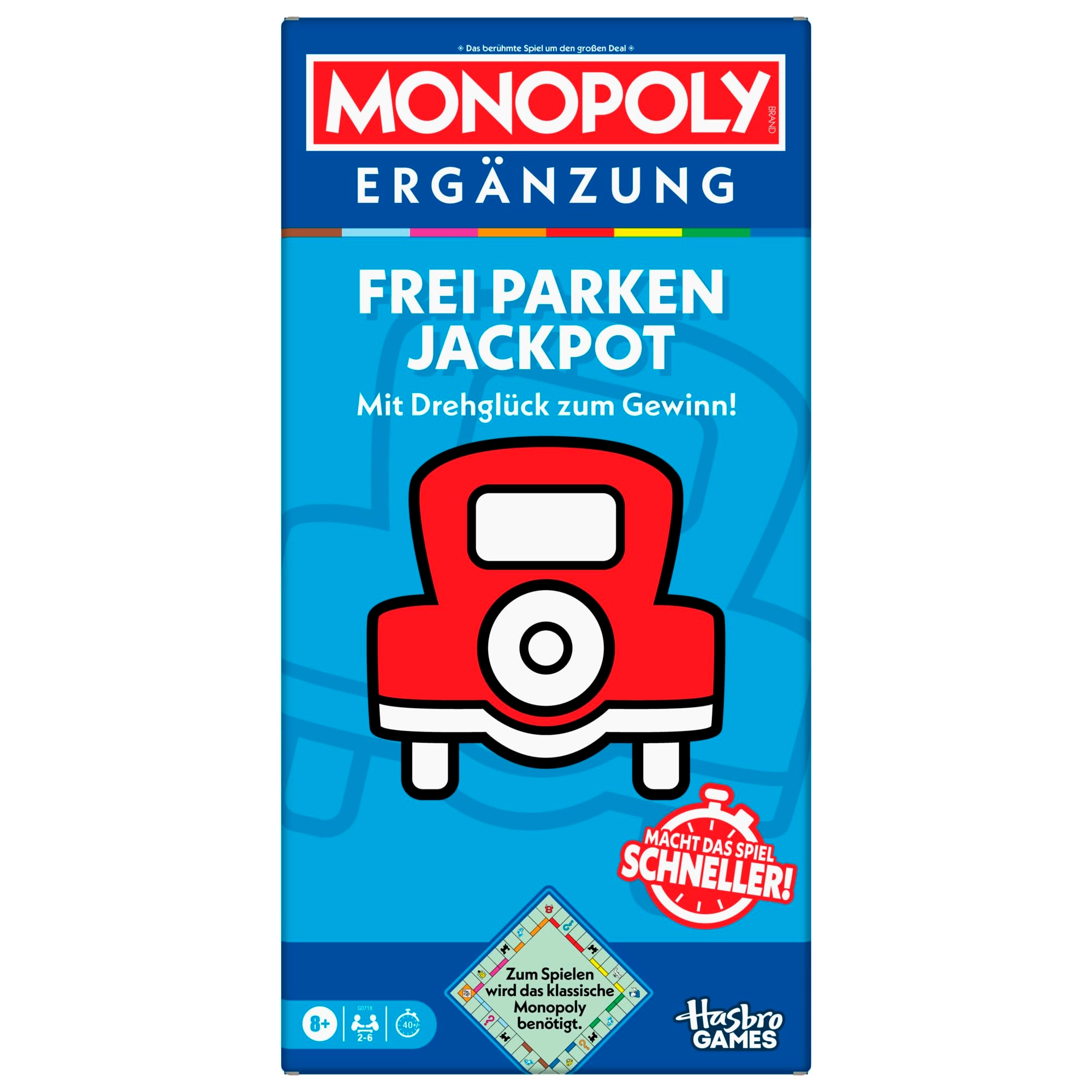 Hasbro Monopoly: Free Parking Jackpot (German)