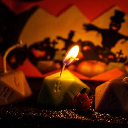D20 Dice Candles - Unscented 5 Piece