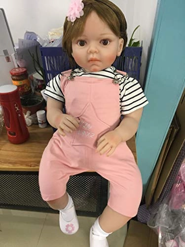 Reborn Baby Doll - 28 inches Silicone vinyl