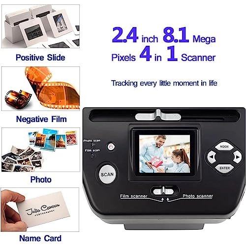 Film &Slide Photo Multi-function Scanner