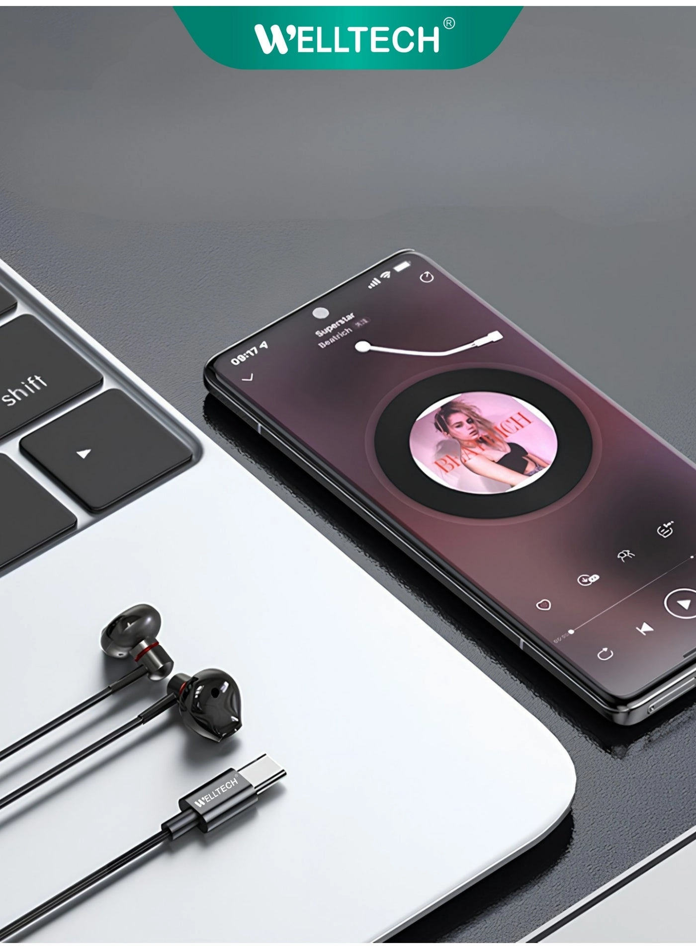 LIGHTENING EARPHONE Wired Earbud