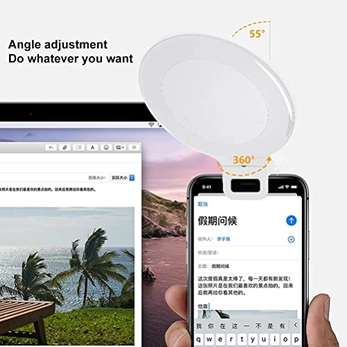 Clip On Selfie Ring Light