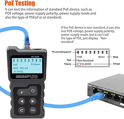 Cable Tracker - 4 in 1 PoE TDR