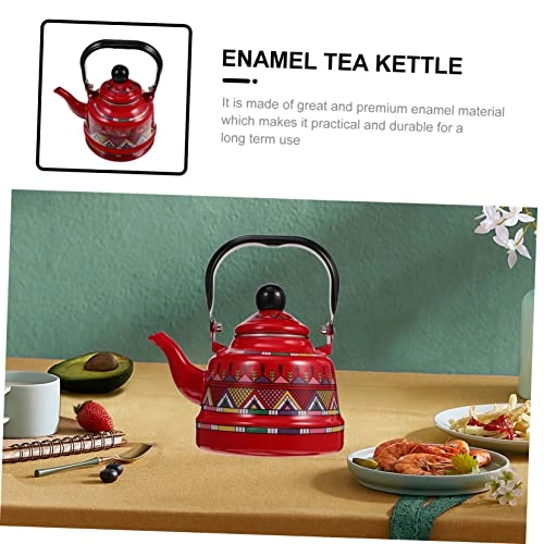 Enamel Tea Kettle - Enamel