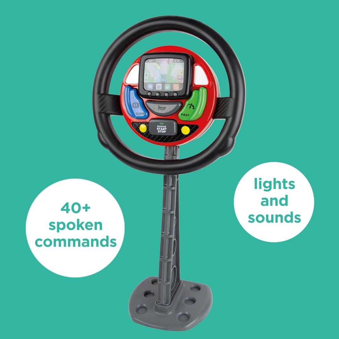 Casdon Sat Nav Steering Wheel Car - 18 months+
