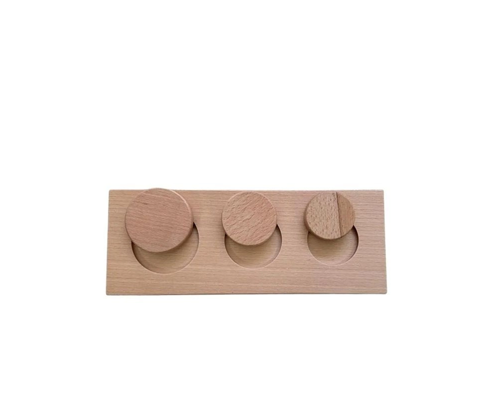 Grading Wooden Circle Strip - Suitable for 12 months and above 4 pieces