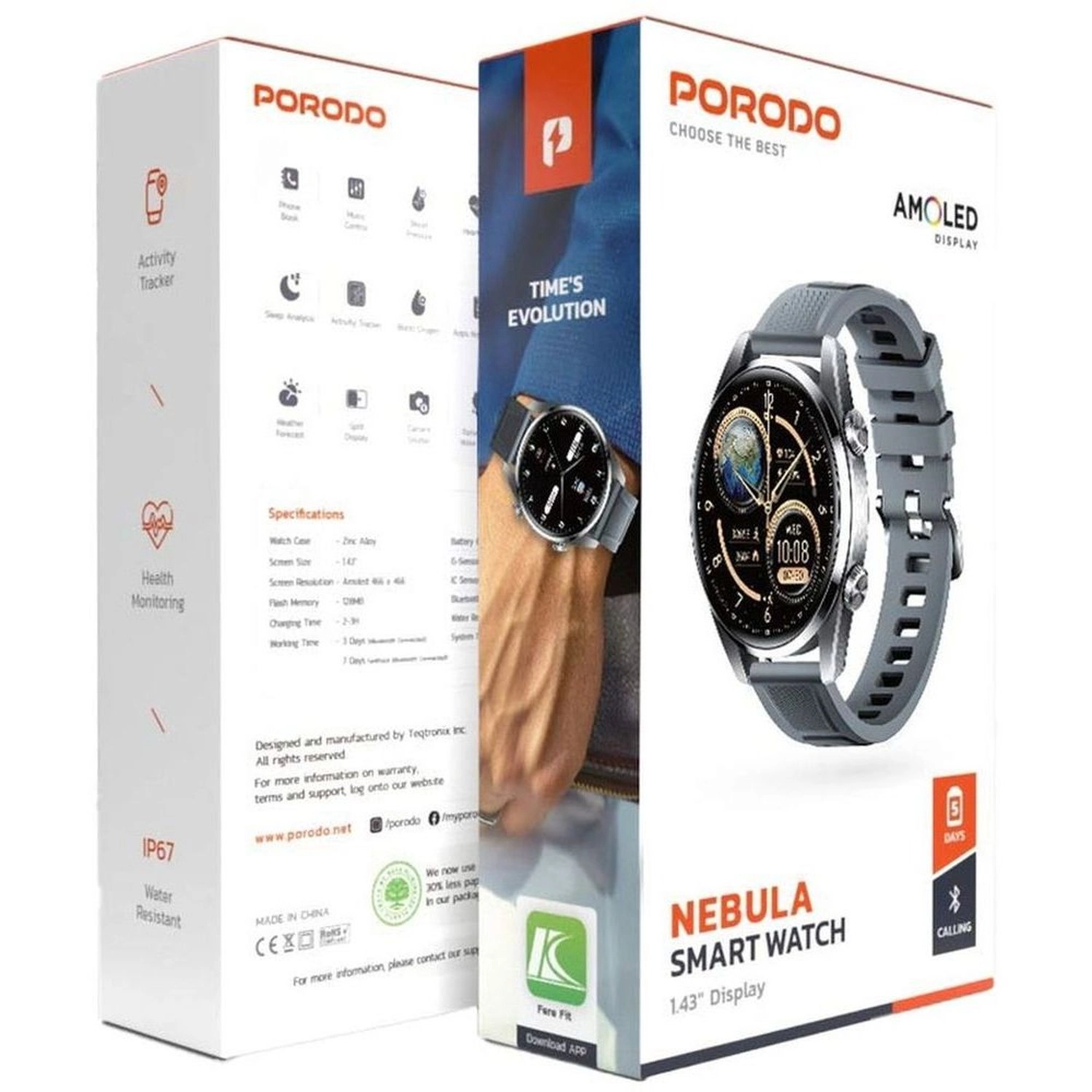 Nebula Smartwatch Zinc Alloy