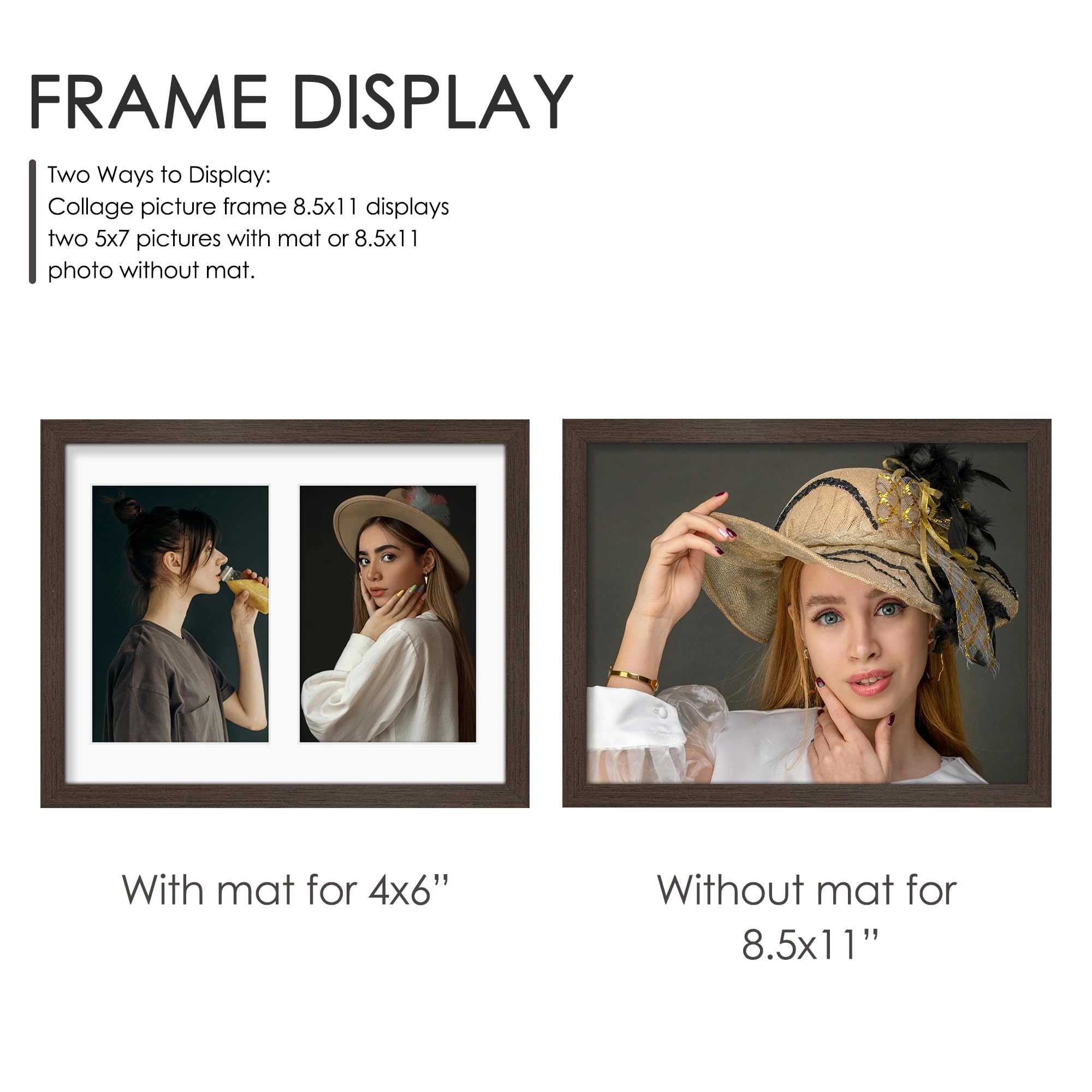 Double 5x7 Picture Frame
