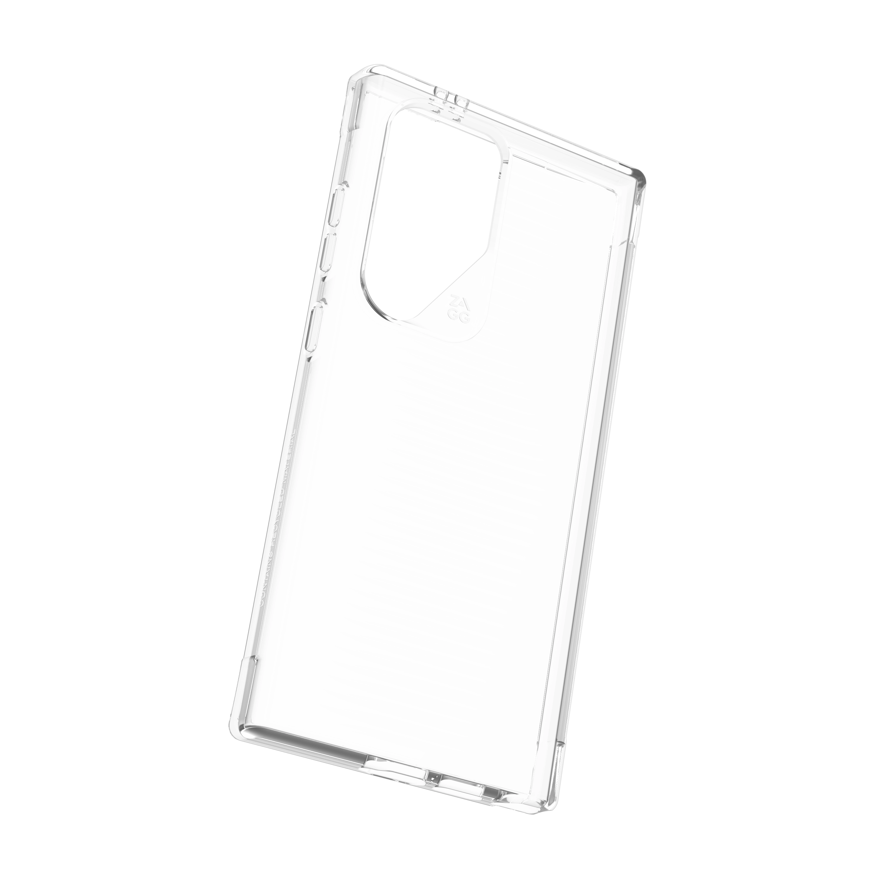 ZAGG Luxe - Clear + Screen Protector Case for Galaxy S24 Plus
