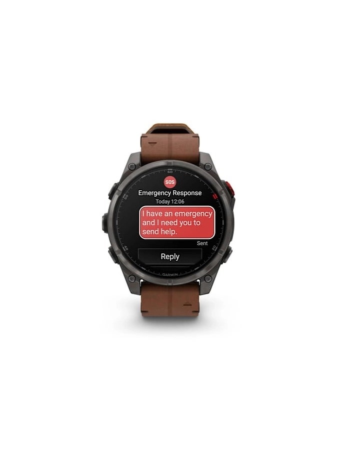Fenix 8 Pro 51mm Titanium LTE GPS