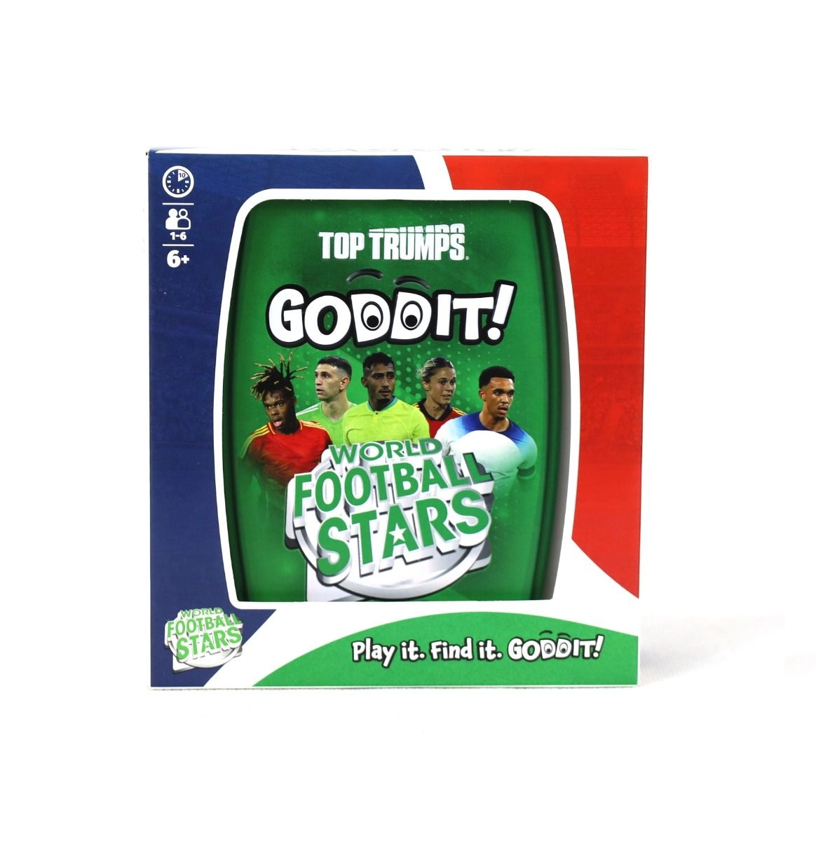 Winning Moves Toptrumps Goddit World Football Stars - Card Game