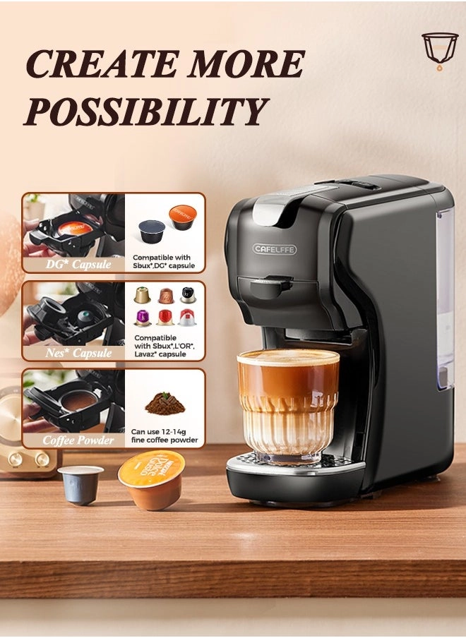 3-in-1 Capsule Coffee Maker ST504