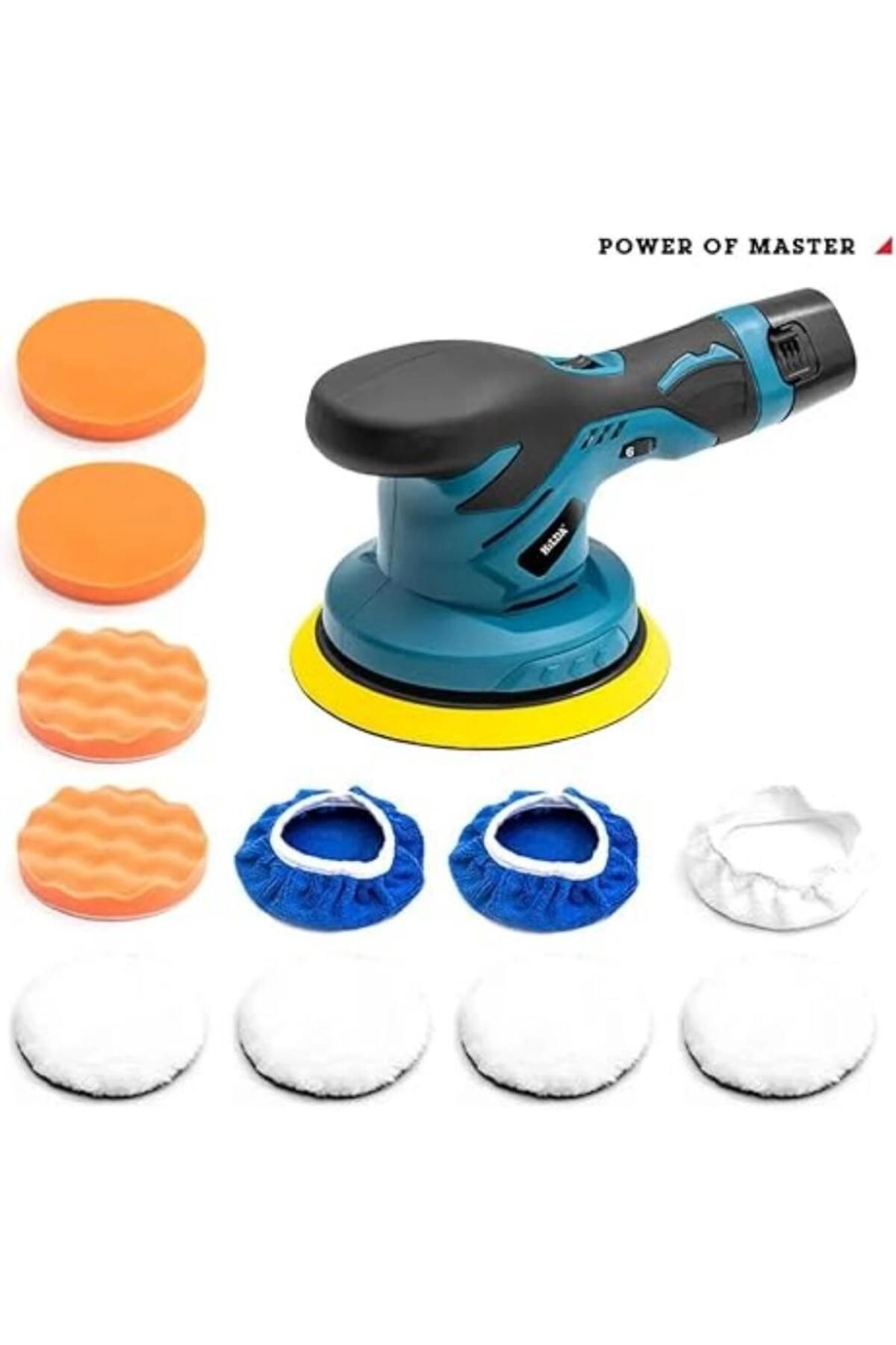 Cordless car polisher - 6-speed