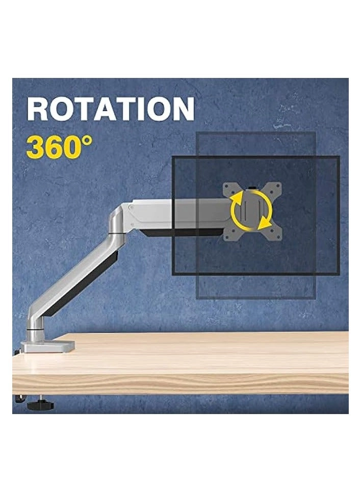 Monitor Mount Arm - Single 20 to 32 inches 75x75mm and 100x100mm