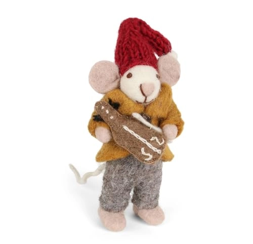 Orchestral Mouse with Violin - 12 cm