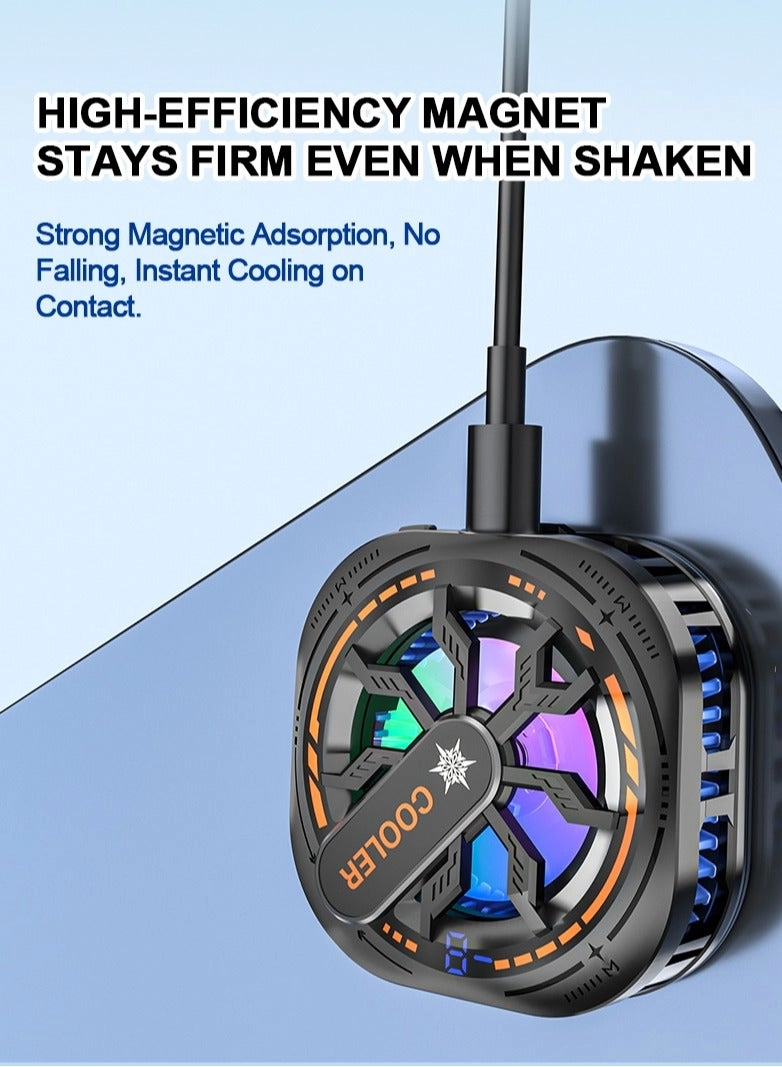 Mobile Phone Cooler - 5-Second Instant Cooling Magnetic Clip-On