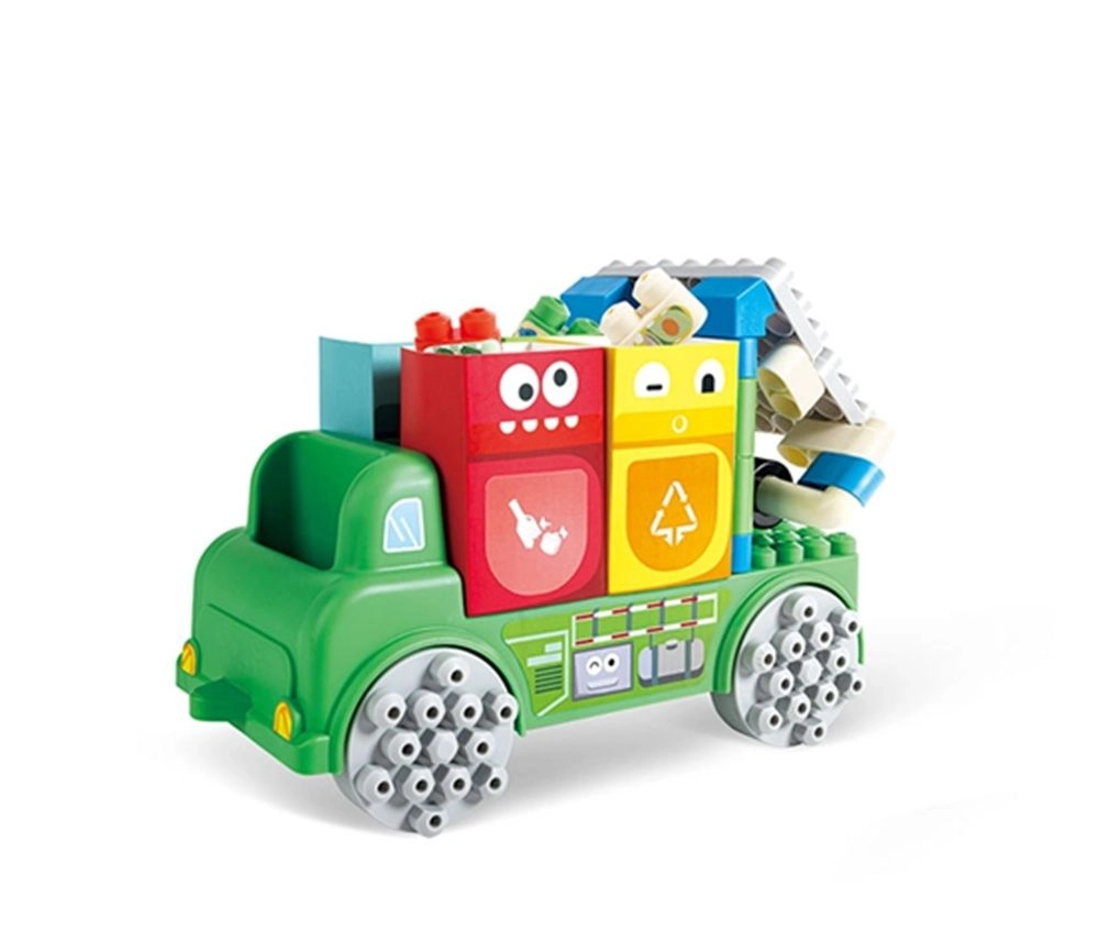 Poly M Garbage Sorting Truck - 18 months 101 pieces