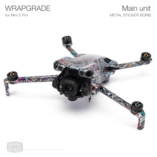 Skin Stickers Compatible with DJI Mini 5 Pro - 4K