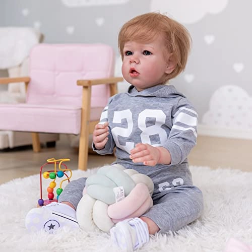 Reborn Toddler Doll - 30inch Silicone Boy Ages 3+