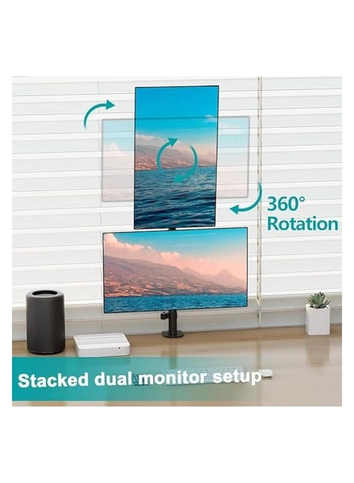 Dual Monitor Stand - 32 inch 75mm x 75mm 100mm x 100mm