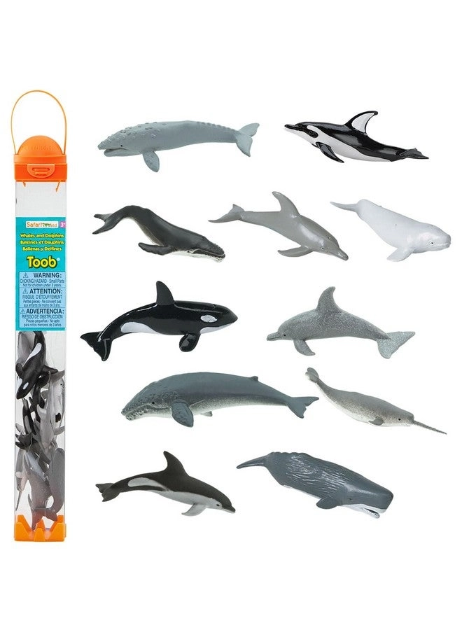 Safari Ltd Whales & Dolphins TOOB - 12 pcs