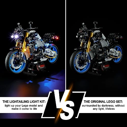 Light Set for LEGO 42159 Yamaha MT-10 SP - Plastic 1