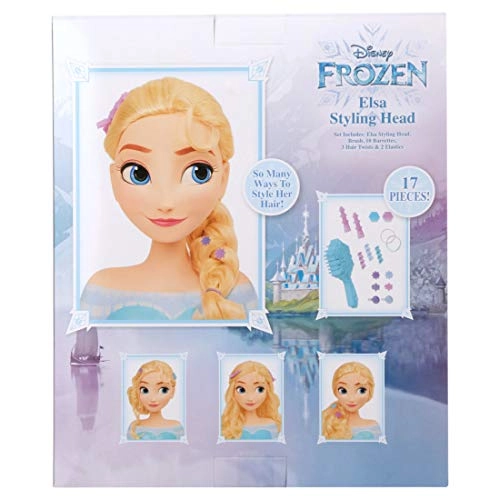 Elsa Fashion Doll - Extra-Long Blonde Hair Braiding Tool Ages 5+