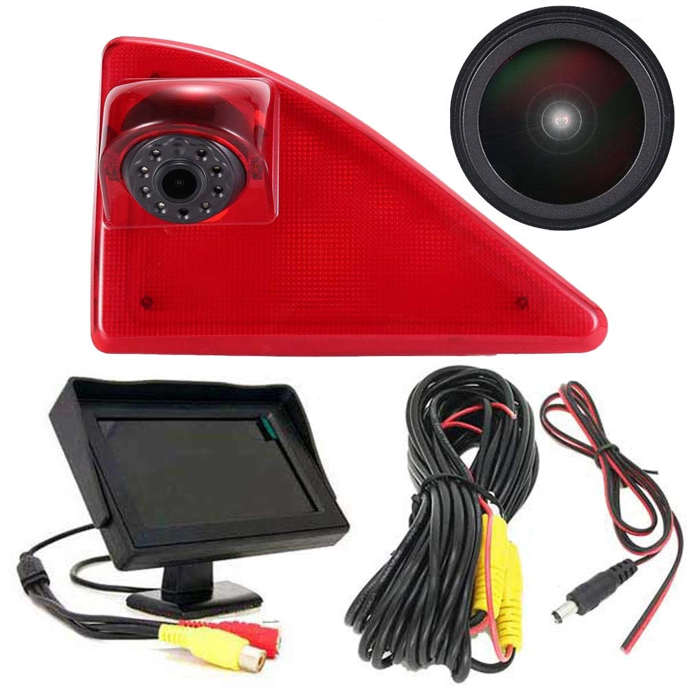 Car Mirror Monitor - 4.3 inch + Rear View Camera - 1280 x 720