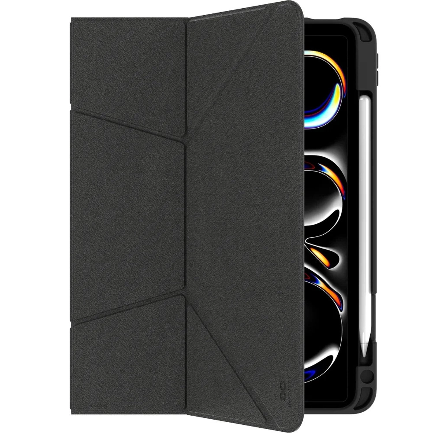 Tri-Fold Stand Case with Stylus Holder for iPad Pro 11-inch (2024)