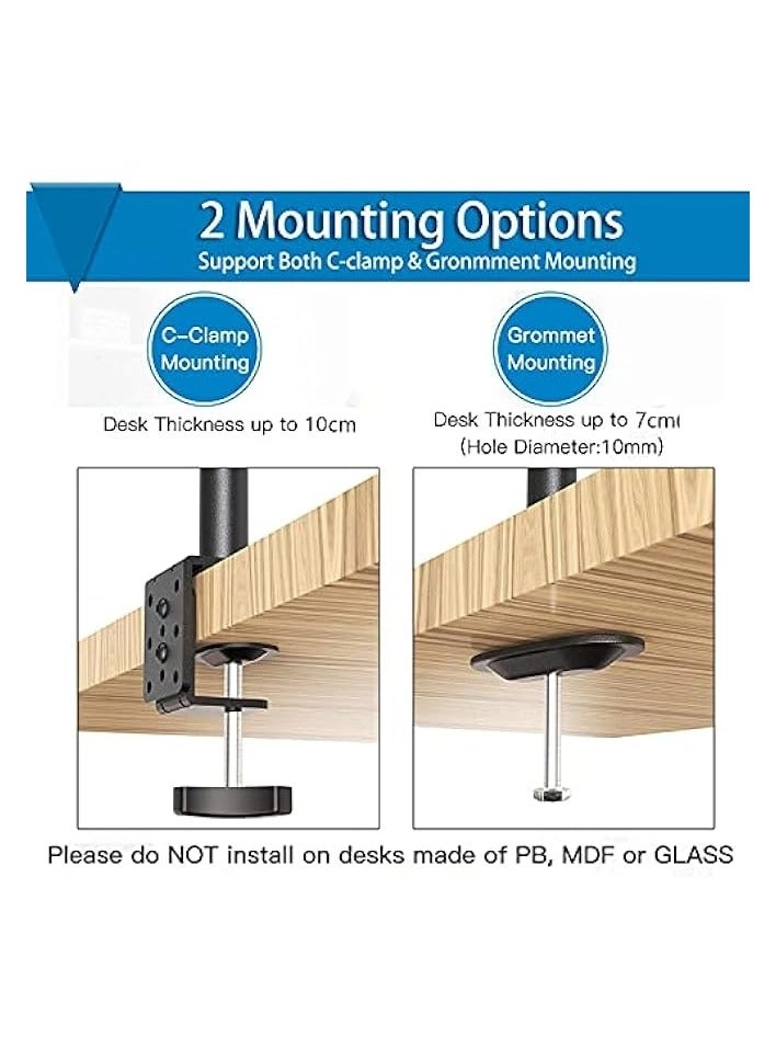 Laptop Monitor Mount Stand - 33 to 68cm