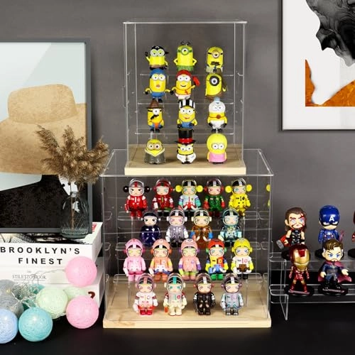 4 Tier Clear Acrylic Display Case - 1