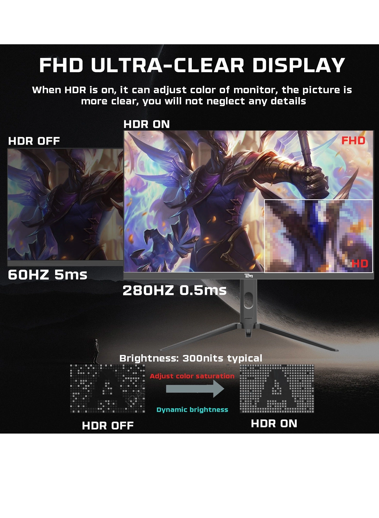 TM27FHD280IPS - 27 inch 1920 X 1080