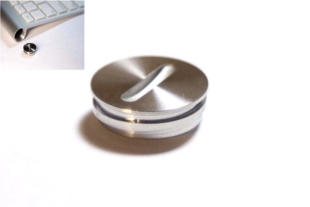 LeFix Replacement Aluminium Battery Cover Cap Lid Plug - Bluetooth