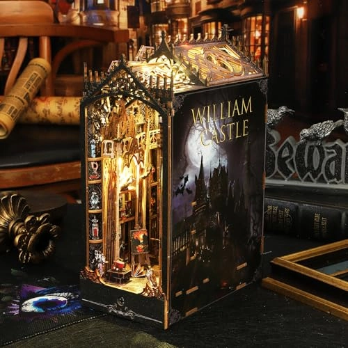 DIY Book Nook Kit - Booknook Model Kit