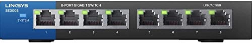 Linksys SE3008-AMZ 8-ports