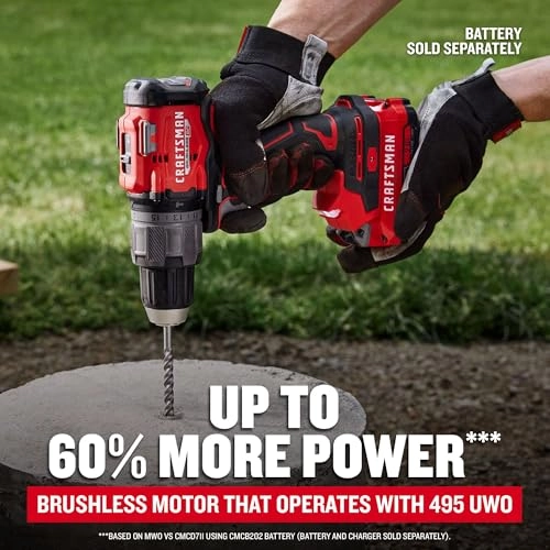 V20 Hammer Drill - Brushless Cordless