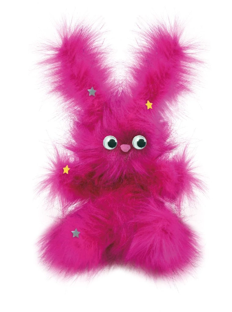 Crazy Fuzzy Bouncing Bunny Craft Kit - 6+ years