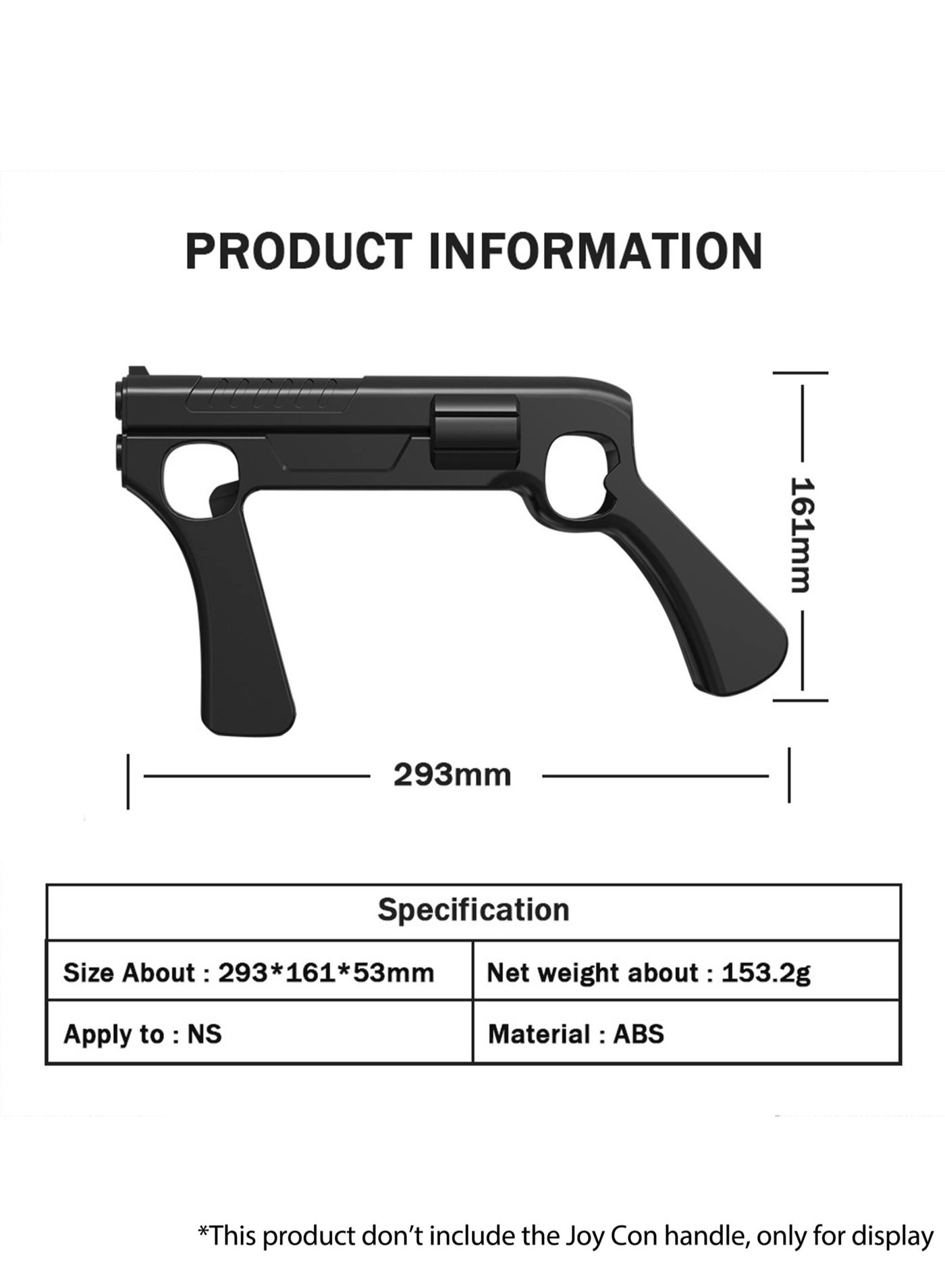 Gun Grip Cover - Nintendo Switch