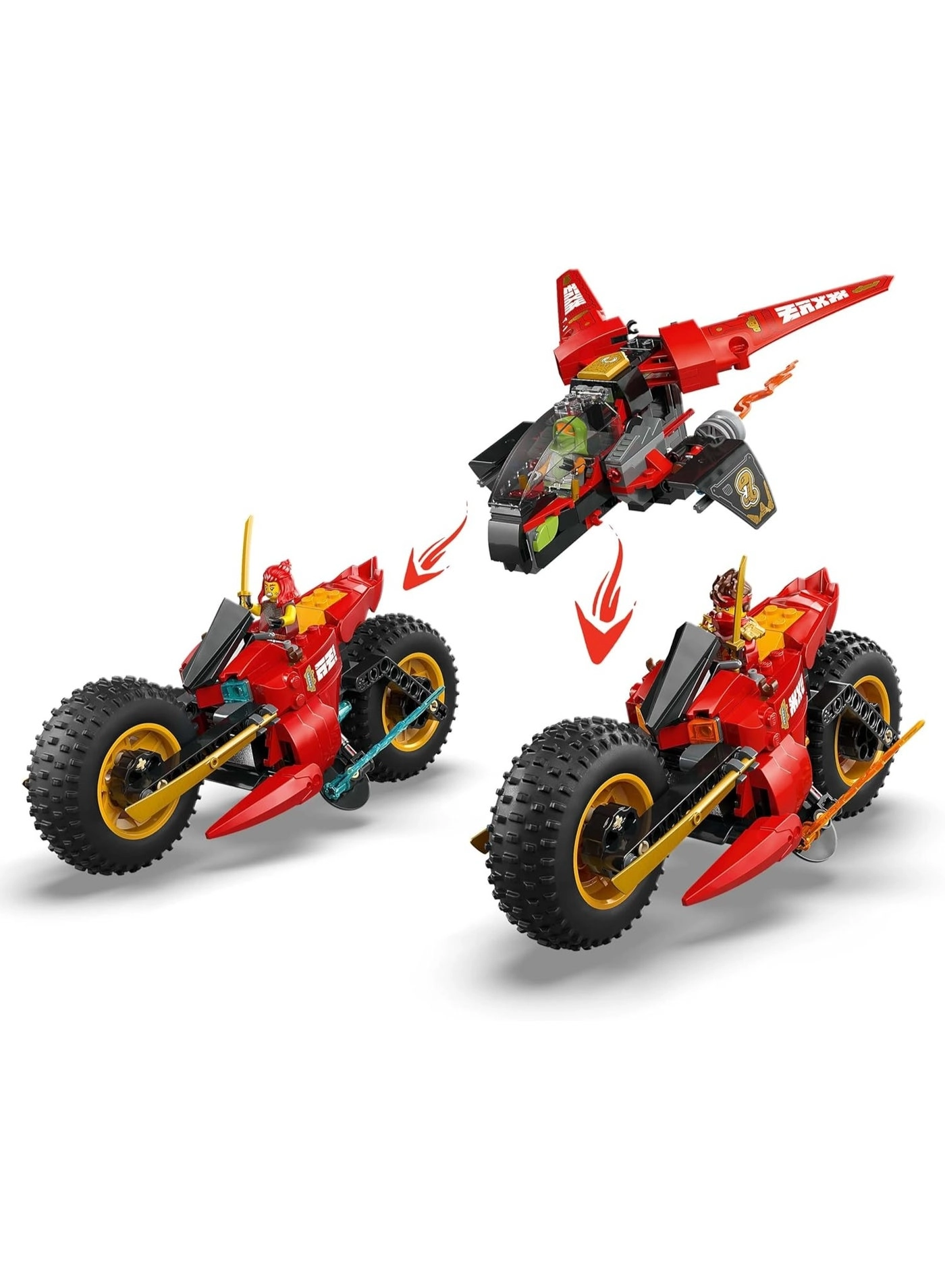NINJAGO Ninja Combat Vehicle 3-in-1 (71844)