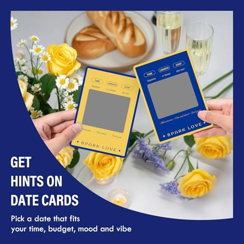 Fun & Romantic Date Ideas Scratch Off Cards - Adult