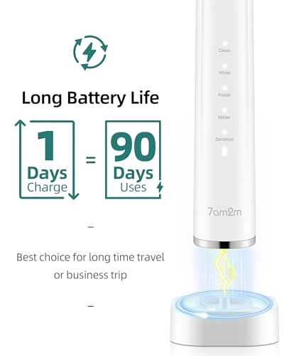 us-101D - 2 Count 12 Brush Heads 5 Modes