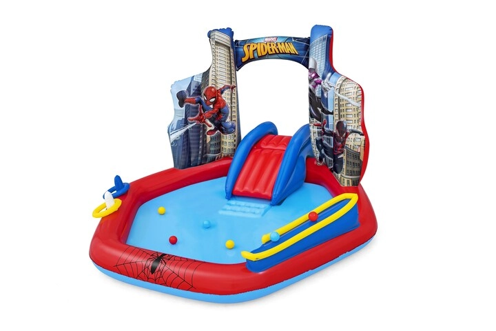 Spider-Man Inflatable Play Center - 165 L
