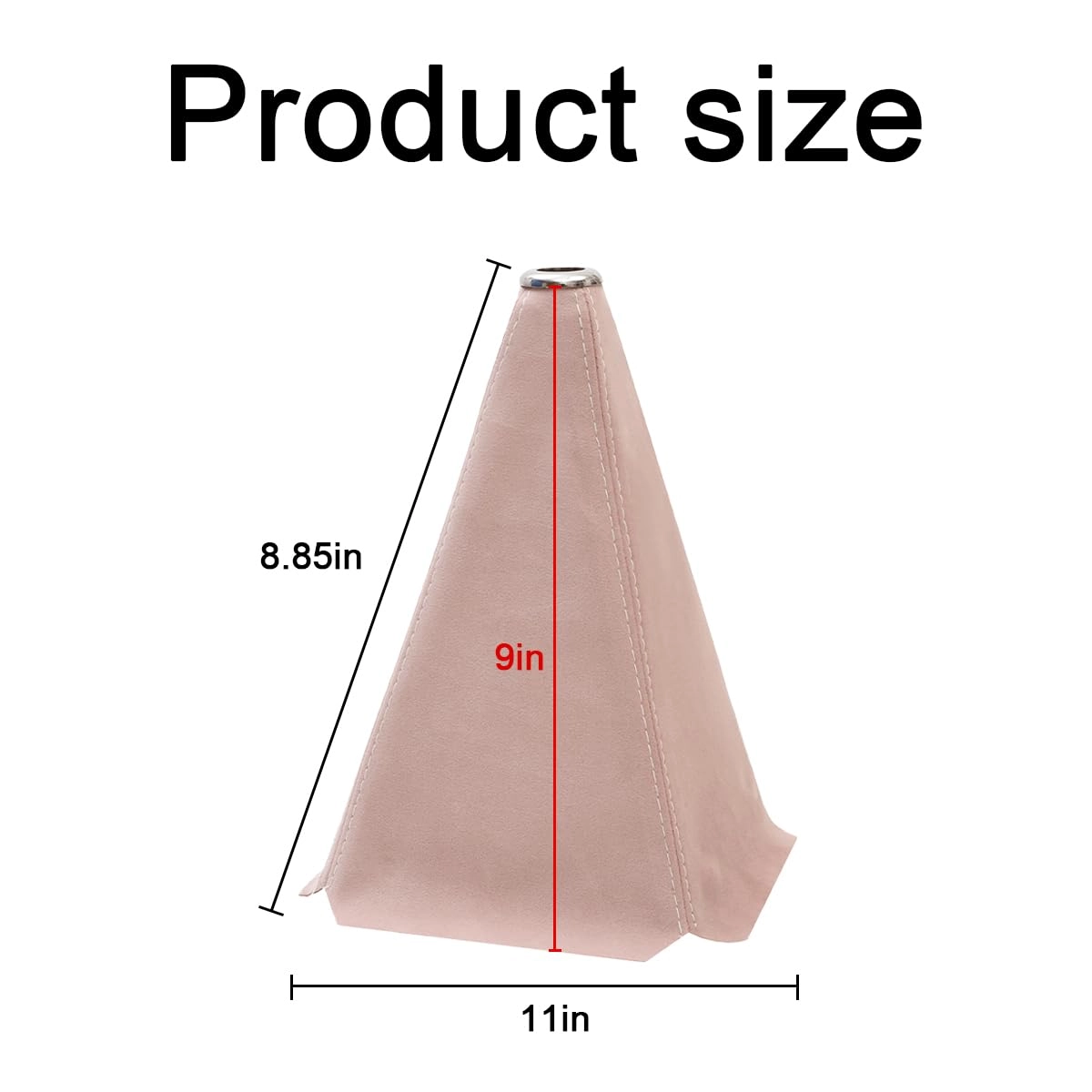 Shift Boot Cover - Suede Black