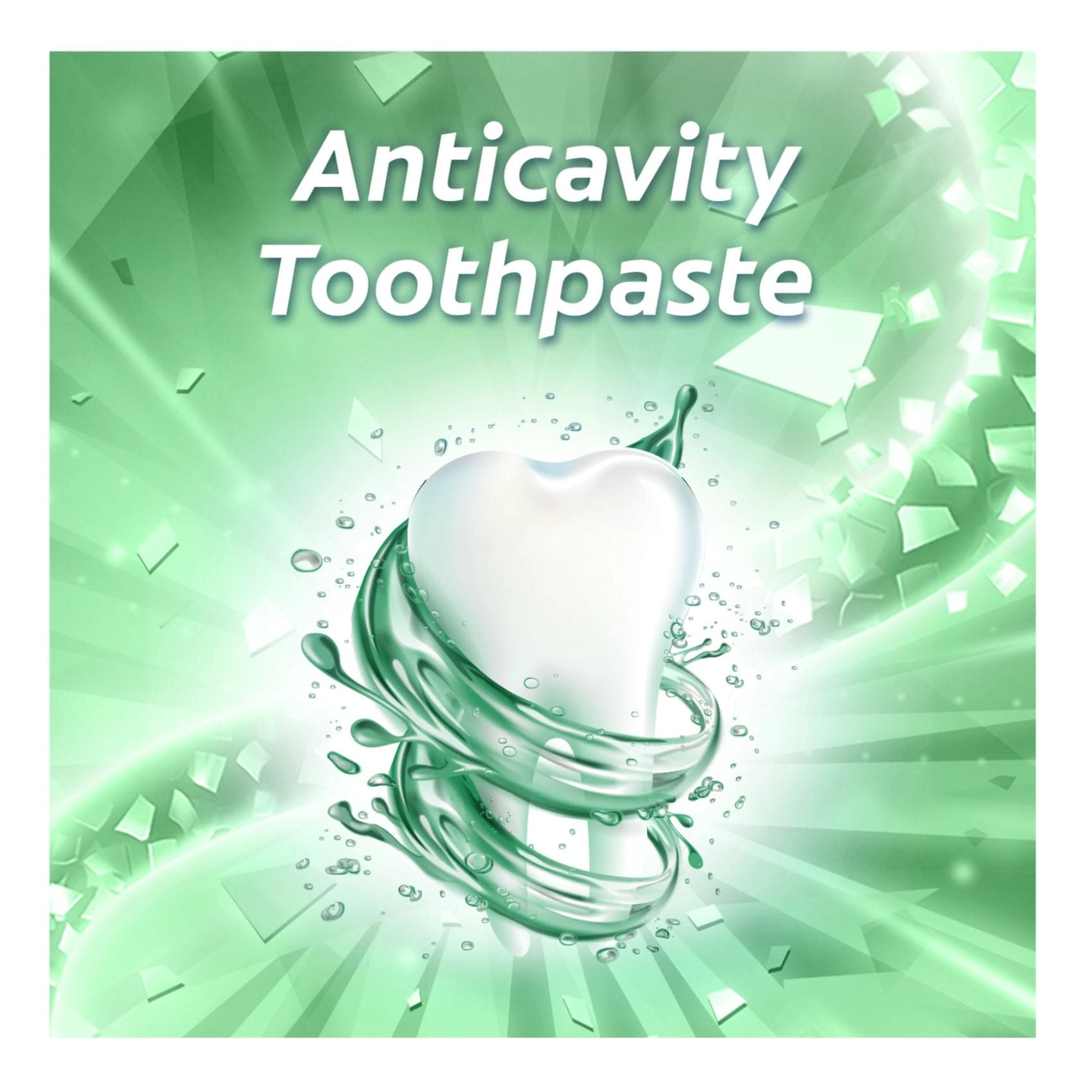 Maxfresh Clean Mint Toothpaste 4 x 75ml