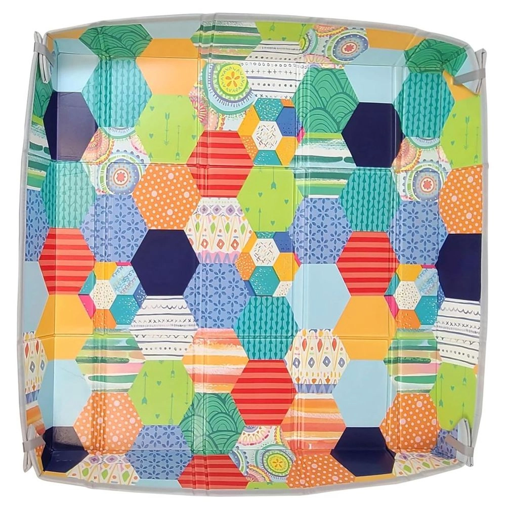 Foldable Soft Foam Mat - boho 0 Months