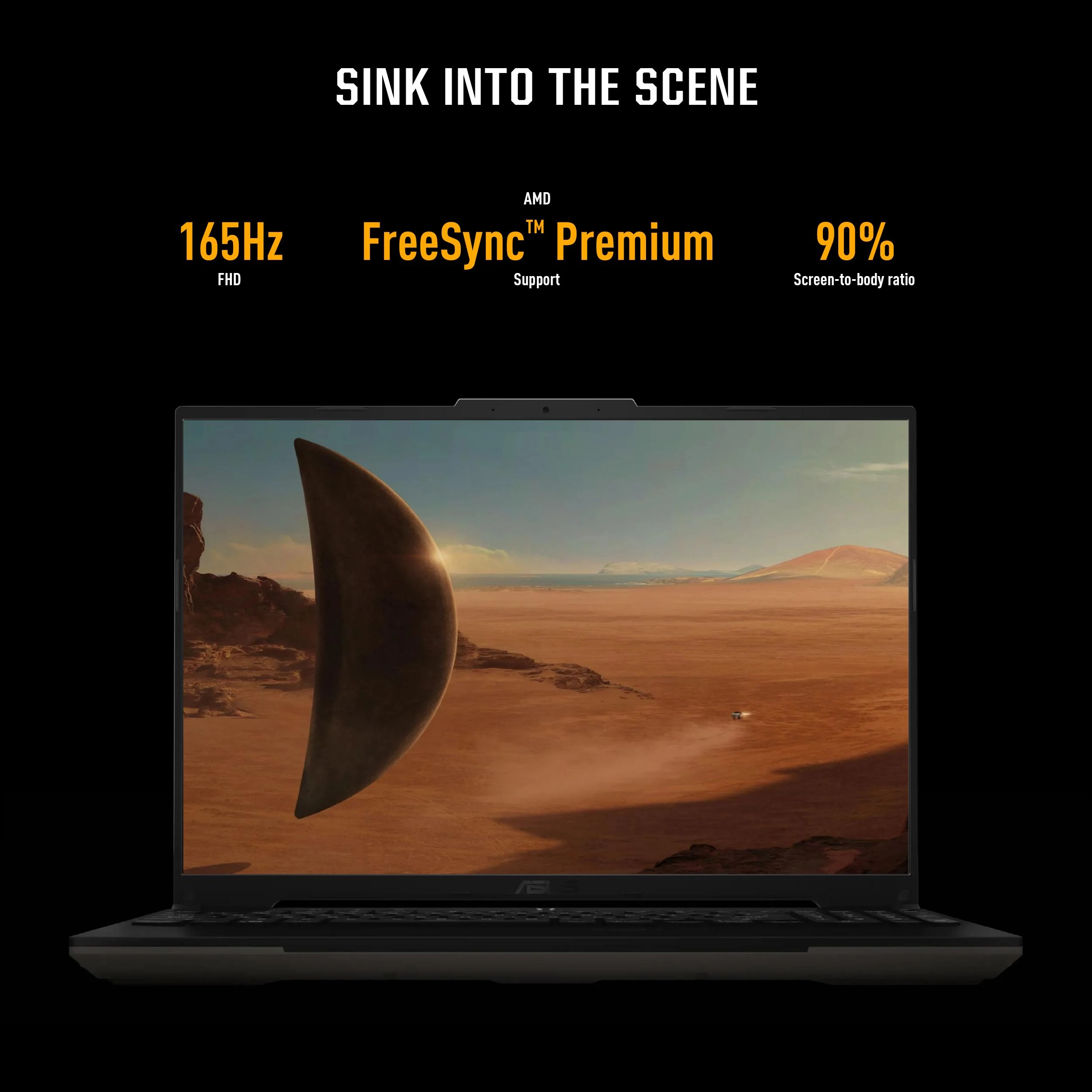 TUF Gaming A16 FA617NS-N3002W - 16'' Ryzen 7-7735HS 16GB DDR4 512GB SSD