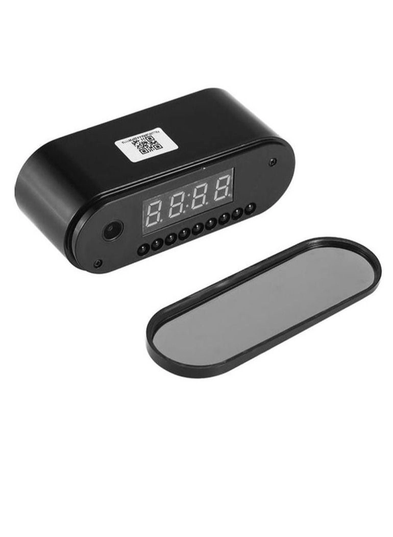 Wireless Hidden Spy Wifi Mini Camera Digital Table Clock - 1080P